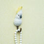 Carved Wooden Cockatoo Hook, thumbnail 1 of 1