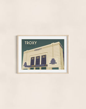 Troxy London Travel Poster Art Print, 3 of 6