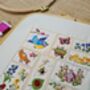 Spring Splendour Hand Embroidery Kit, thumbnail 9 of 11