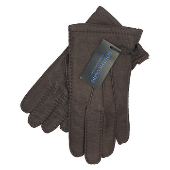 Northay. Men's Deerskin And Cashmere Gloves, 5 of 9