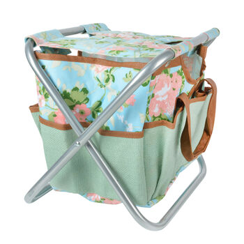 Floral Garden Tool Stool, 2 of 7