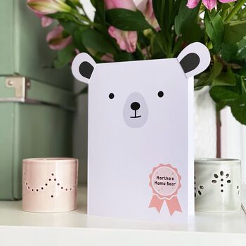 Personalised Mama Bear Medal Card, 2 of 6