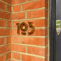 Premium Gold/Brass House Numbers, thumbnail 3 of 9