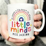 Personalised Shape Little Minds Teacher Mug, thumbnail 1 of 5