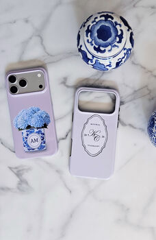 Hydrangea Personalised Phone Case, 8 of 11