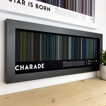 Personalised Framed Barcode Film Print, 2 of 5