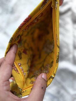 Travel Toiletry Organiser/ Make Up Zipper Pouch, 8 of 12