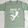 Personalised Girls Mermaid T Shirt, thumbnail 1 of 9
