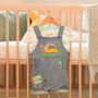 Personalised Dog Dungarees For Baby Newborn Gift, thumbnail 10 of 10
