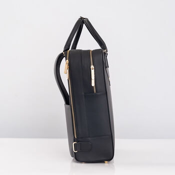 The Carter Ladies' Laptop Bag In Black, 8 of 9