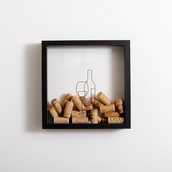 Wine Bottle Cork Collector Frame Home Decor, 4 of 9