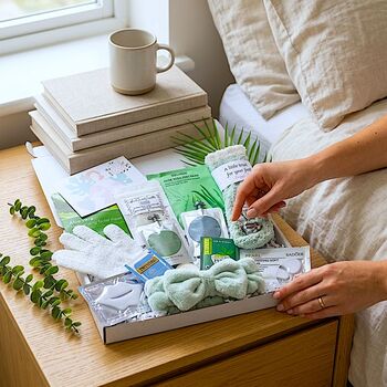 Get Well Soon Gift Box, Thinking Of You, Hospital Recovery Pamper Hamper, 10 of 12