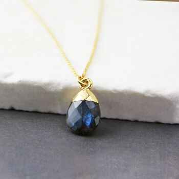 Labradorite Pendant Necklace, 4 of 7
