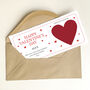 Personalised Valentine's Day Gift Scratch Card: Red Hearts Design, thumbnail 6 of 6
