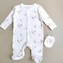 Unisex New Mum And New Baby Giraffe Baby Hamper, thumbnail 5 of 12