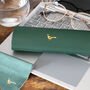 Pheasant Embossed Glasses Case And Cloth, thumbnail 1 of 3