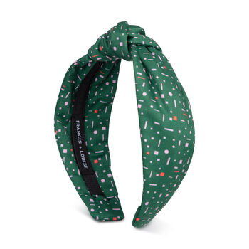 Aerial Green Knot Headband, 2 of 6