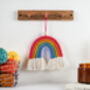 Make Your Own Bright Macrame Rainbow Craft Kit, thumbnail 1 of 5