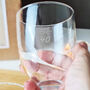 Personalised 40th Birthday Wine Glass Gift, thumbnail 2 of 5