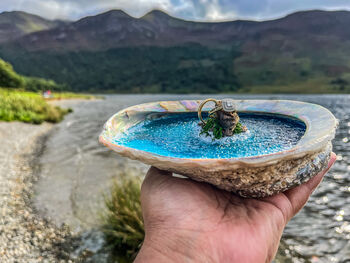 Personalised Wedding Ring Holder, Shell Ring Dish, 3 of 9