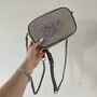 Personalised Canvas Chain Cross Body Bag, thumbnail 5 of 12