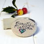 Personalised Linen Mirror, thumbnail 6 of 7