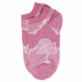 Delicate Pink And Organic Sport Grey Women Trainer Socks, thumbnail 4 of 7