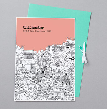 Personalised Chichester Print, 8 of 10