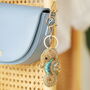 Beaded Seahorse Keyring And Bag Charm, thumbnail 1 of 3