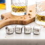 'You're My Rock' Personalised Steel Ice Cubes, thumbnail 1 of 10