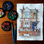 Personalised House Illustration In Watercolour, thumbnail 1 of 10