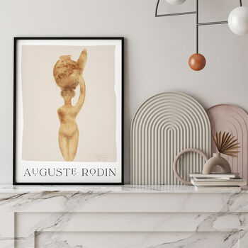 Rodin Exhibition Gallery Giclee Print, 2 of 2