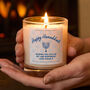 Hanukkah Gift For Family Personalised Candle, thumbnail 1 of 9