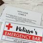 Personalised Emergency Chocolate Bar, thumbnail 2 of 6