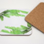 Tropical Leaf Set Of Coasters, thumbnail 2 of 7
