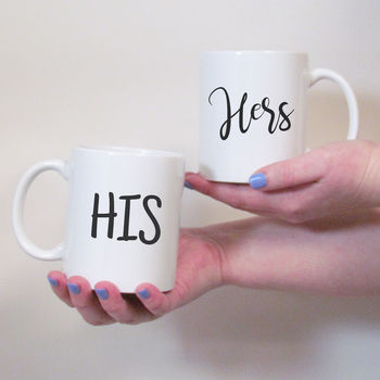His And Hers Couples Mug Set, 2 of 2