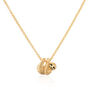 18ct Gold Sloth Charm Necklace, thumbnail 2 of 5