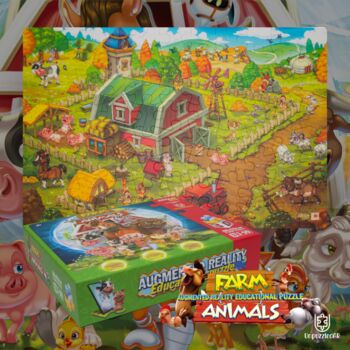 Augmented Reality Puzzle Farm Animals, 3 of 4