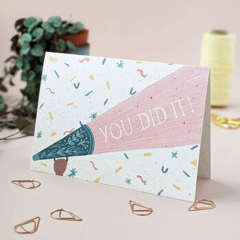 You Did It! Card, 2 of 2