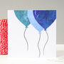 Blue Balloons Birthday Card, thumbnail 10 of 10