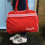 Personalised Weekend Retro Style Bag, thumbnail 5 of 5