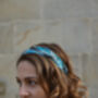 Turquoise Feather And Crystal Headband 'Marina', thumbnail 3 of 11