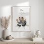 Personalised Print Gift For Mum From Daughter, thumbnail 2 of 7