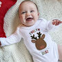 Personalised Reindeer Christmas Outfit Gift Set, thumbnail 1 of 8