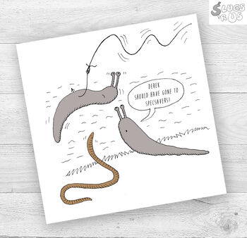 Personalised Funny Slugs 'R Us Gift Cards, 8 of 10