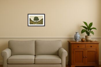 Sycamore Gap Tree Lowry Style Framed Art, 4 of 4