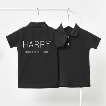 Name Personalised Children's Polo Shirt, 3 of 3