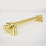 Solid Brass Bar Pull With Solid Brass Extenders, thumbnail 1 of 4