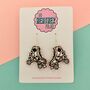 Roller Skate Glitter Earrings *More Colours Available*, thumbnail 1 of 3