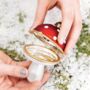 Mushroom Locket Style Opening Bauble, thumbnail 1 of 4